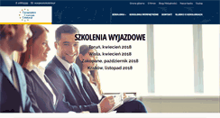 Desktop Screenshot of eceszkolenia.pl